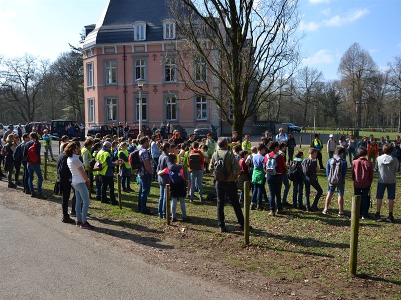 Zolderse vormelingen op pelgrimstocht