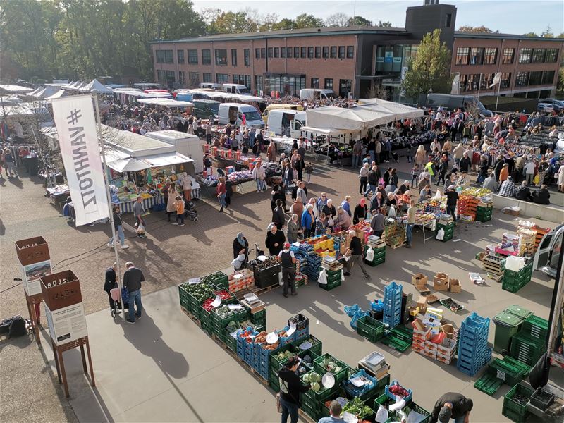 Zomerse drukte op MijnMarkt