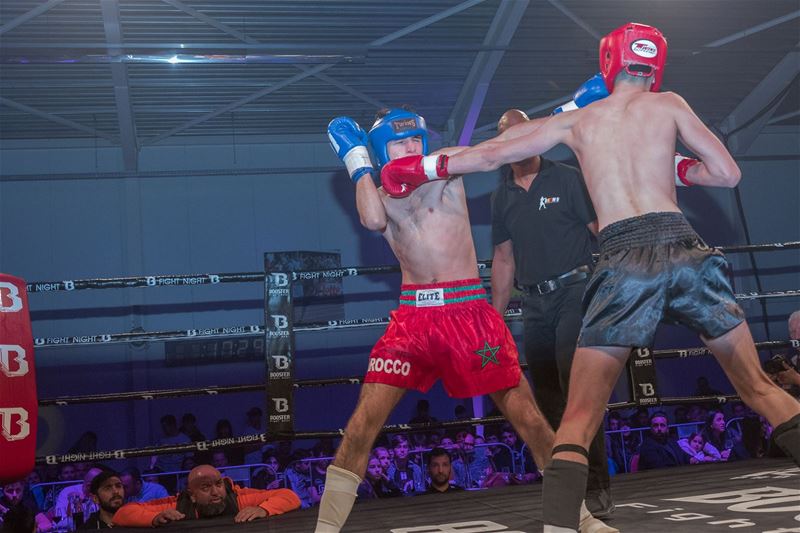 Zondag kick-thaiboks event in Olympia