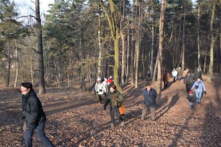 Zondag met zijn allen op Winterborrelwandeling