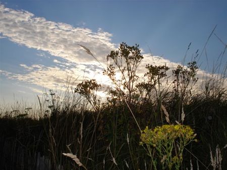 Zonsondergang in Blankenberge