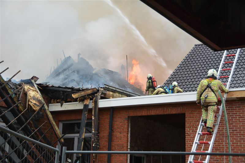 Zware brand in kleuterschool in de Brugstraat