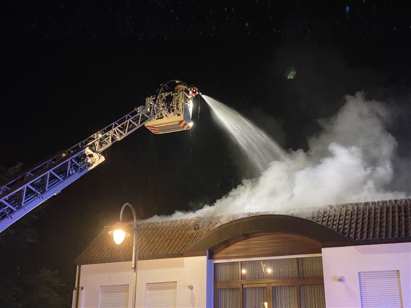 Zware schade door blikseminslag in Bolderberg