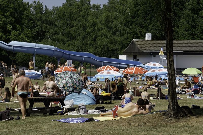 Zwembad nam een vliegende start