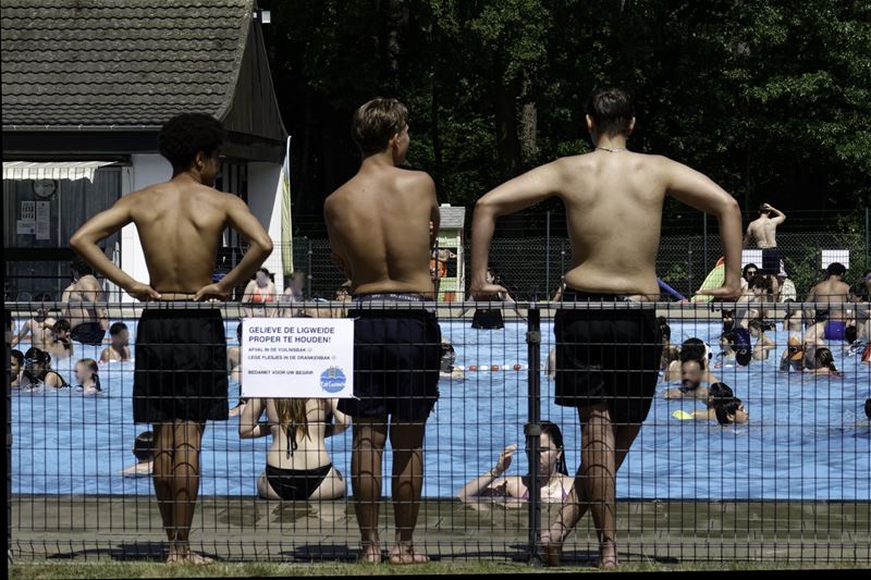 Zwembad opent met absolute topdag