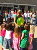 Openingsfeest met muzieknoten en ballons