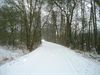 Winterbeelden op de Tramroute