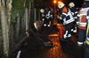 Brand in achterbouw in Schaltusstraat