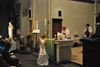 Kaarskensprocessie vervangen door eucharistie