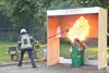 Veel volk op opendeur brandweer