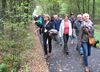 Buurtbewoners wandelen en fietsen voor gezondheid