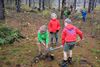 Scouts aan de slag in natuurgebied