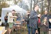 Feestje voor opening van het speelbos