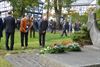 Festiviteiten afgesloten met bloemenhulde