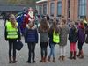 Sint bezocht Sint Jan Berchmans in een koets