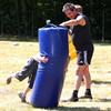 Kinderen leven zich uit op sportdag