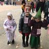 Op Halloweentocht met de grootouders