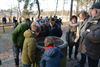 Veel deelnemers aan Winterborrelwandeling