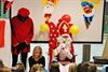 Sint bracht bezoek aan Blauwe Wijk