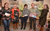 Een grote groep winnaars van eindejaarsactie