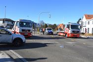 2 gewonden bij botsing op kruispunt Boekt