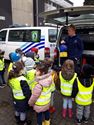 Kleuters bezochten politie en brandweer