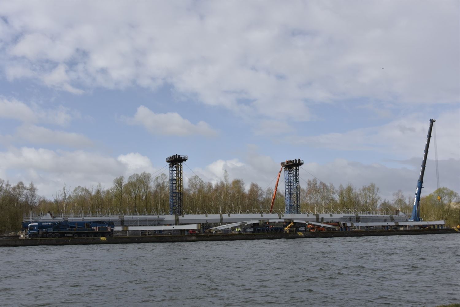 Kanaalbrug in Stokrooie in laatste fase HeusdenZolder