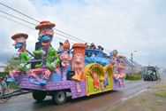 Lange carnavalstoet van regen naar zon