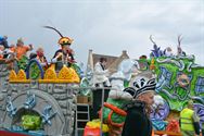 Lange carnavalstoet van regen naar zon