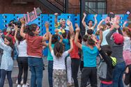 Veel kinderen genieten van Gouden Kinderfeest