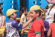 Veel kinderen genieten van Gouden Kinderfeest