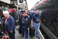 Bedevaarders zijn in Lourdes aangekomen