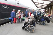 Bedevaarders zijn in Lourdes aangekomen