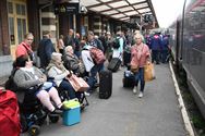 Bedevaarders zijn in Lourdes aangekomen