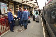 Bedevaarders zijn in Lourdes aangekomen