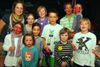 Kids swingen op eigen party