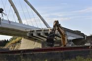 Oude brug in Stokrooie is afgebroken