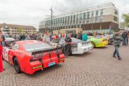 De Nascar-deelnemers showen zich in Zolder