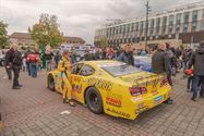 De Nascar-deelnemers showen zich in Zolder