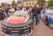 De Nascar-deelnemers showen zich in Zolder