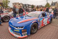 De Nascar-deelnemers showen zich in Zolder