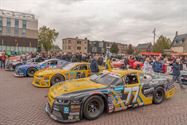 De Nascar-deelnemers showen zich in Zolder