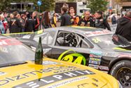 De Nascar-deelnemers showen zich in Zolder