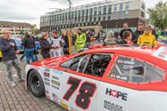 De Nascar-deelnemers showen zich in Zolder