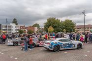 De Nascar-deelnemers showen zich in Zolder