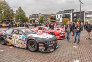 De Nascar-deelnemers showen zich in Zolder