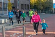 250 deelnemers aan zware SFC Urban Trail