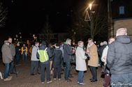 Een protestnieuwjaarsreceptie met oppositiesmaakje