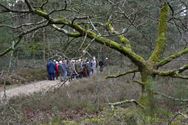 Honderden wandelaars stappen naar de Kluis