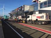 Werken op circuit aan hoog tempo